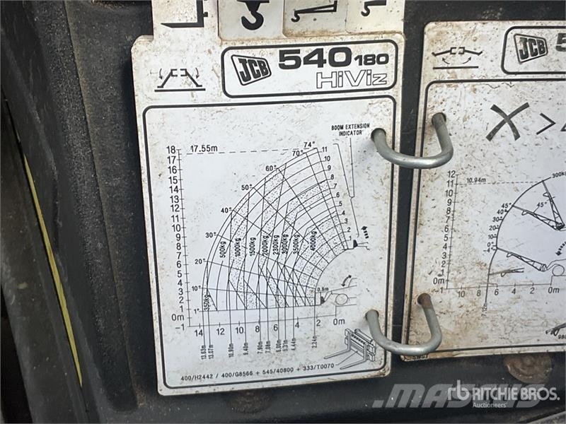 JCB 540-180 Telehandler Teleszkópos rakodók