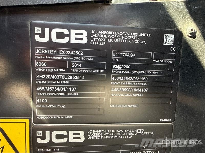 JCB 541-70 Telescopic handlers