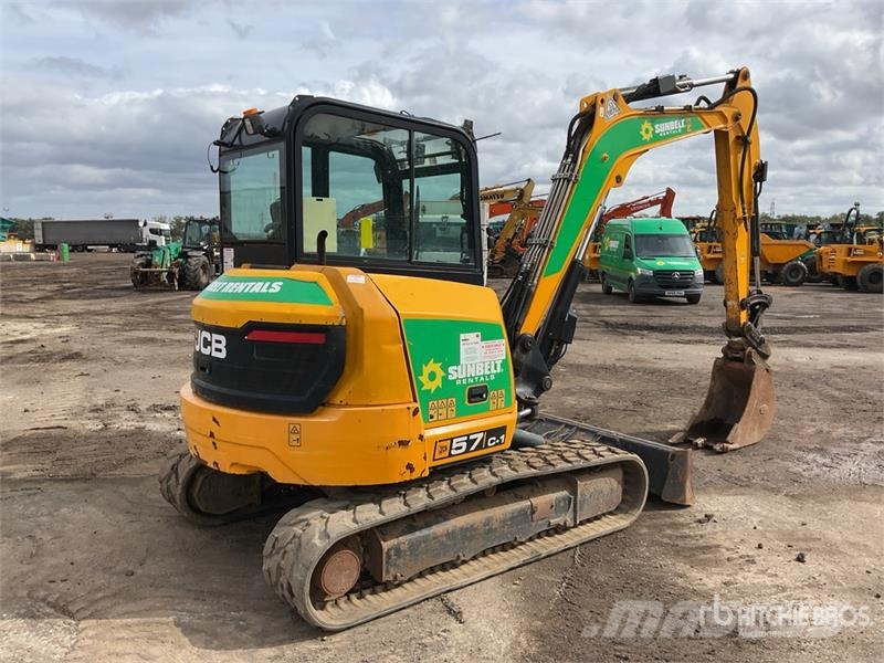 JCB 57C-1 T3 Mini Excavator Mini rýpadlá < 7t