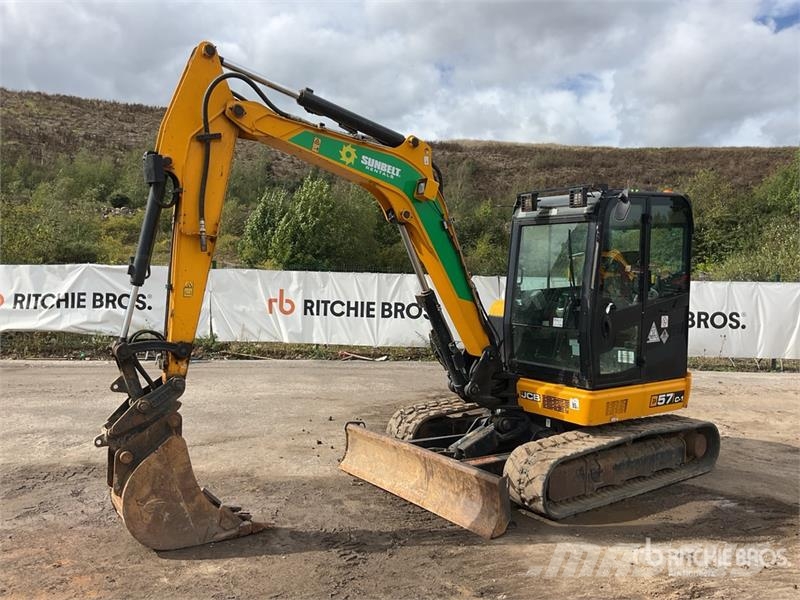 JCB 57C-1 T3 Mini Excavator Mini rýpadlá < 7t