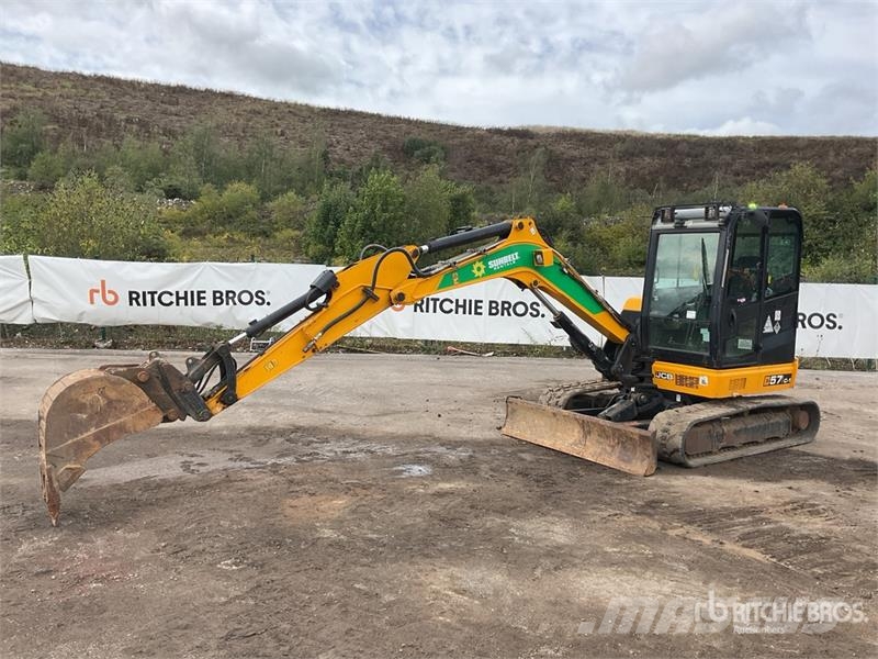 JCB 57C-1 T3 Mini Excavator Mini rýpadlá < 7t