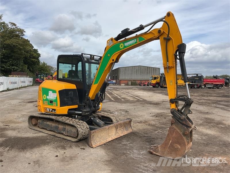 JCB 57C-1 T3 Mini Excavator Mini rýpadlá < 7t