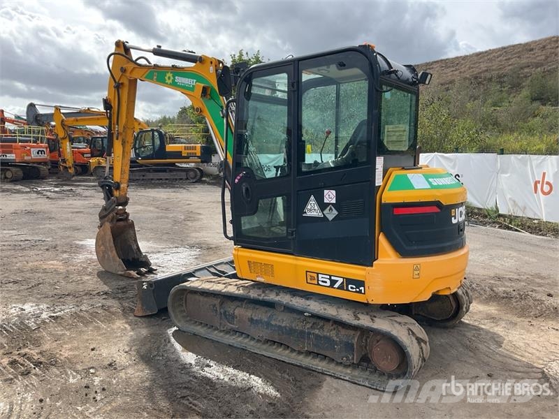 JCB 57C-1 T3 Tracked Excavator Bageri gusjeničari