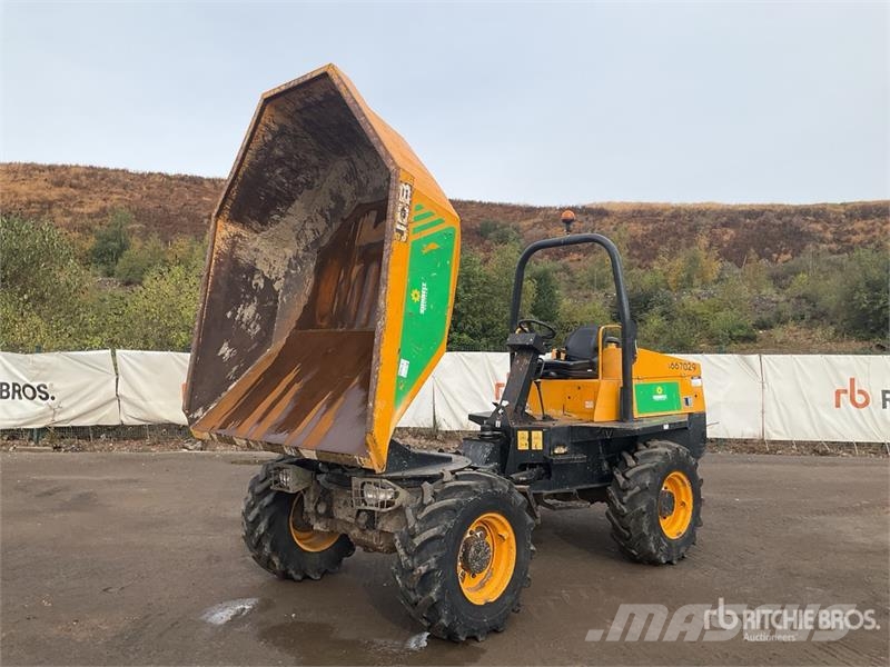 JCB 6 ton 4x4 Swivel Dumper Dúmpers de obra
