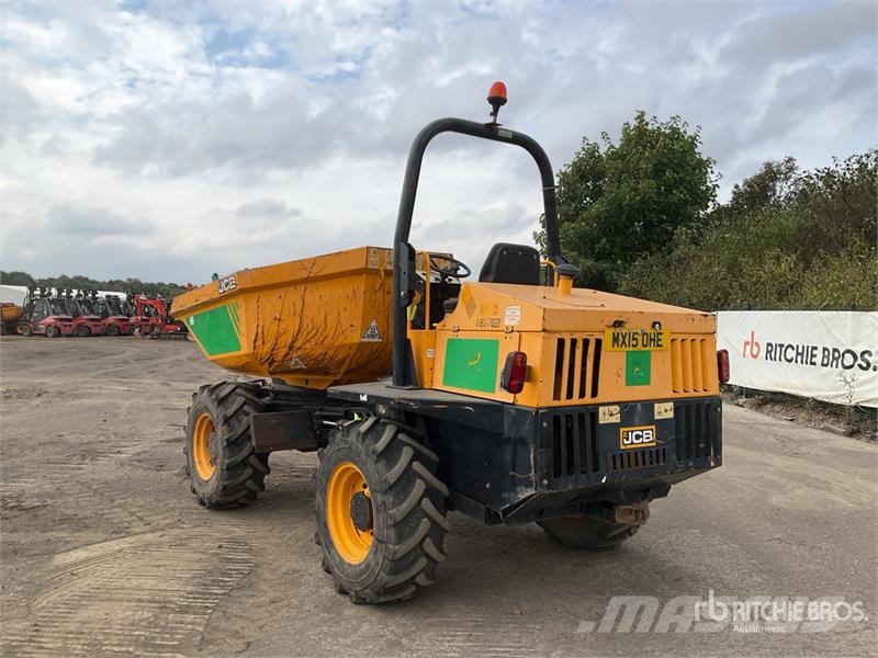 JCB 6 ton 4x4 Swivel Dumper Dúmpers de obra