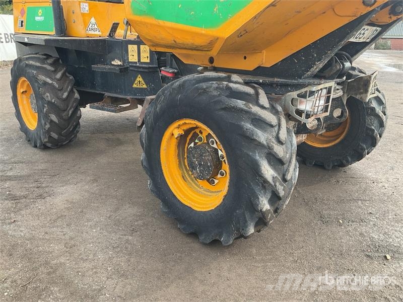 JCB 6 ton 4x4 Swivel Dumper Dúmpers de obra