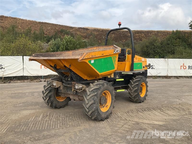 JCB 6 ton 4x4 Swivel Dumper Dúmpers de obra