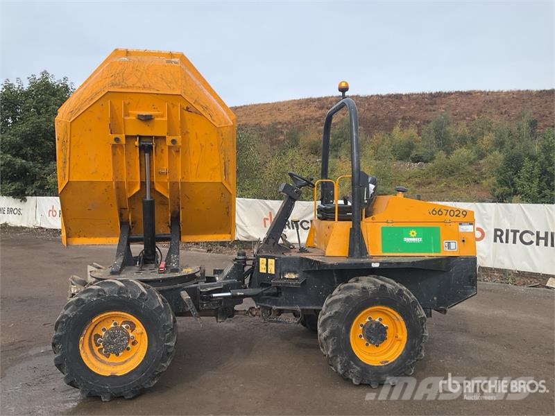 JCB 6 ton 4x4 Swivel Dumper Dúmpers de obra