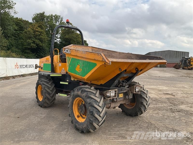 JCB 6 ton 4x4 Swivel Dumper Dúmpers de obra