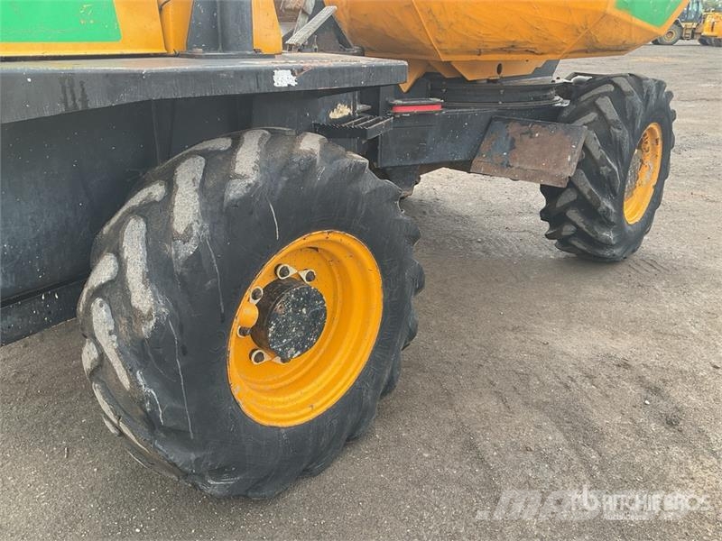 JCB 6 ton 4x4 Swivel Dumper Dúmpers de obra