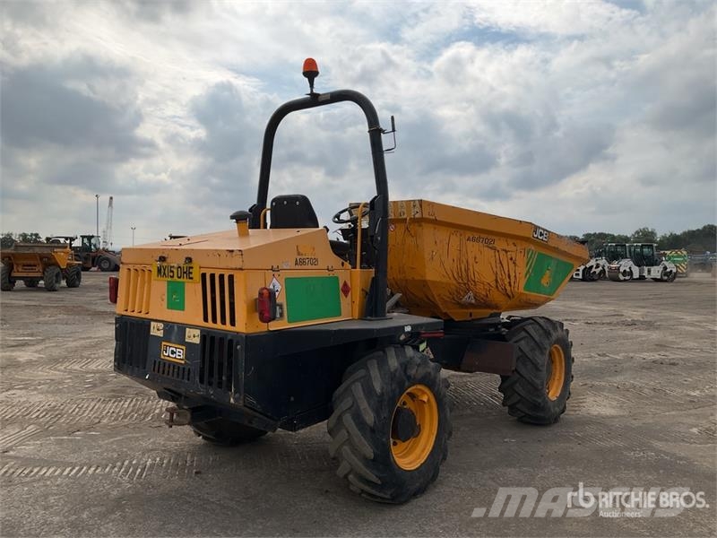 JCB 6 ton 4x4 Swivel Dumper Dúmpers de obra
