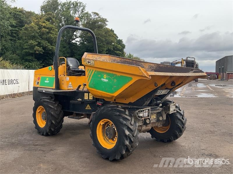 JCB 6 ton 4x4 Swivel Dumper Dúmpers de obra