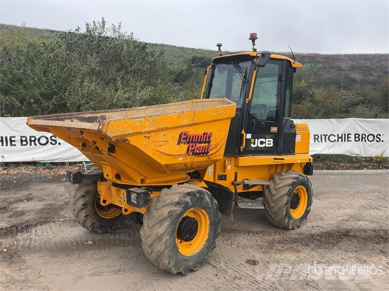 JCB 6ST 6 ton 4x4 Swivel Dumper Väikekallurid