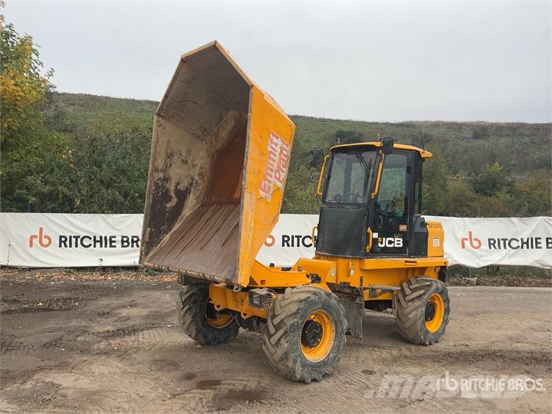 JCB 6ST 6 ton 4x4 Swivel Dumper Site dumpers