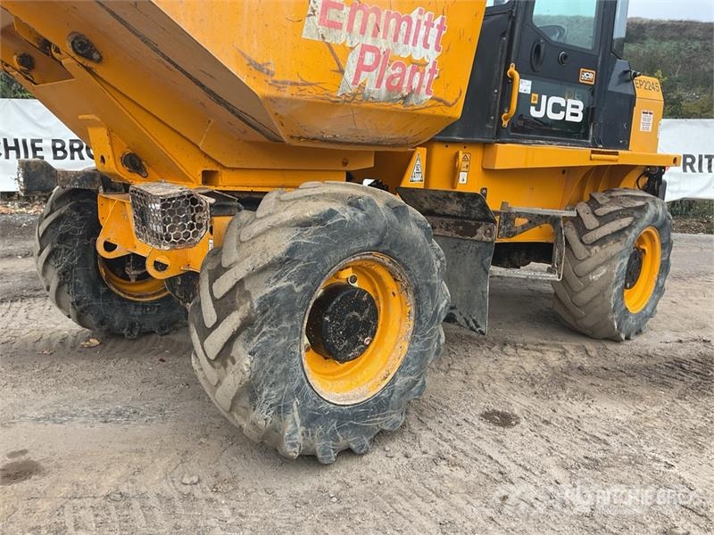 JCB 6ST 6 ton 4x4 Swivel Dumper Site dumpers
