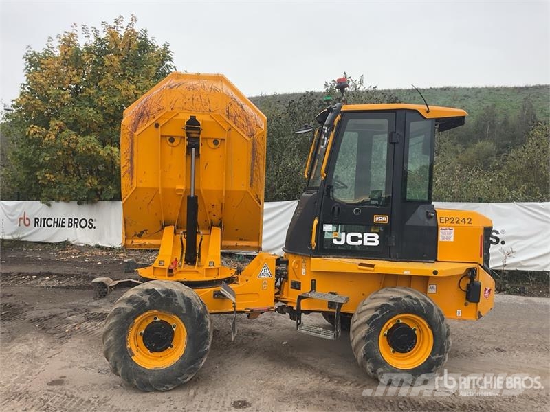 JCB 6ST 6 ton 4x4 Swivel Dumper Väikekallurid