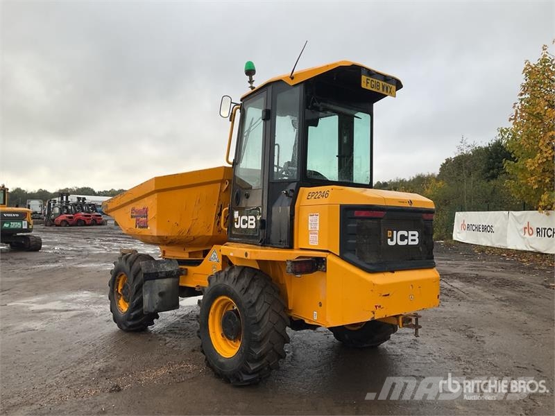 JCB 6ST 6 ton 4x4 Swivel Cab Dumper Väikekallurid