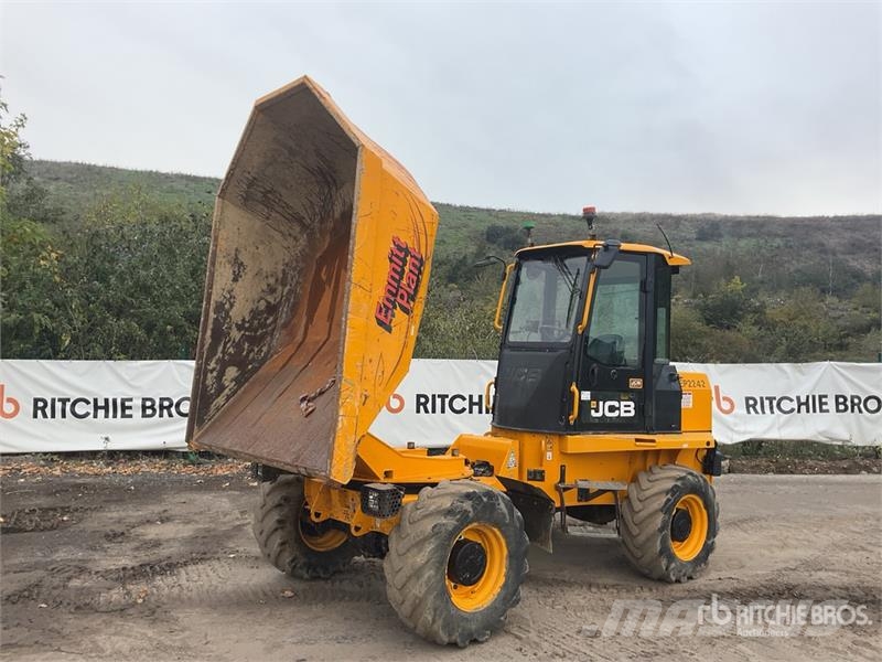 JCB 6ST 6 ton 4x4 Swivel Dumper Väikekallurid