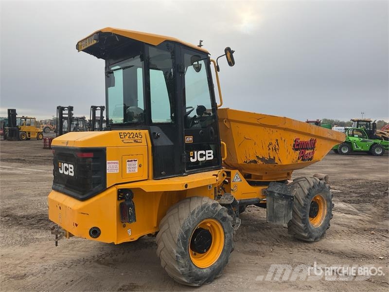 JCB 6ST 6 ton 4x4 Swivel Dumper Site dumpers