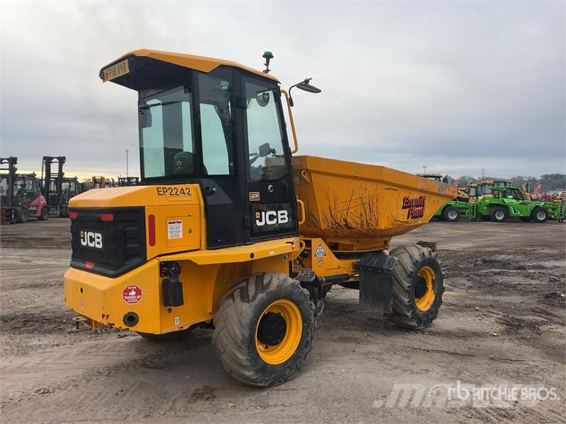 JCB 6ST 6 ton 4x4 Swivel Dumper Väikekallurid
