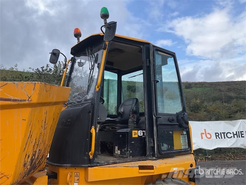 JCB 6ST 6 ton 4x4 Swivel Cab Dumper Mini pašizgāzēji