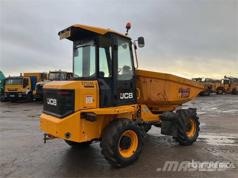 JCB 6ST 6 ton 4x4 Swivel Cab Dumper Väikekallurid