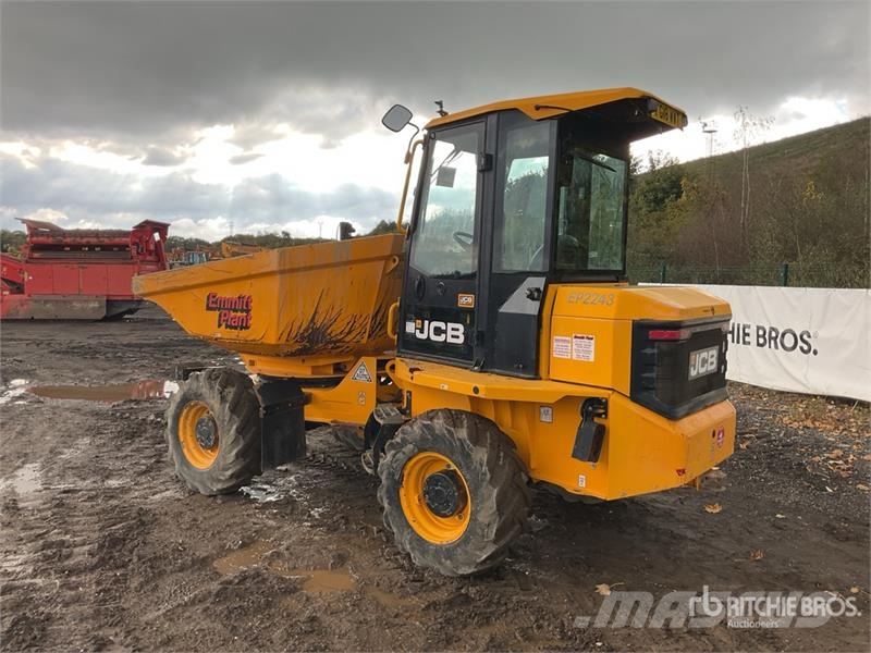 JCB 6ST 6 ton 4x4 Swivel Cab Dumper Dumpere