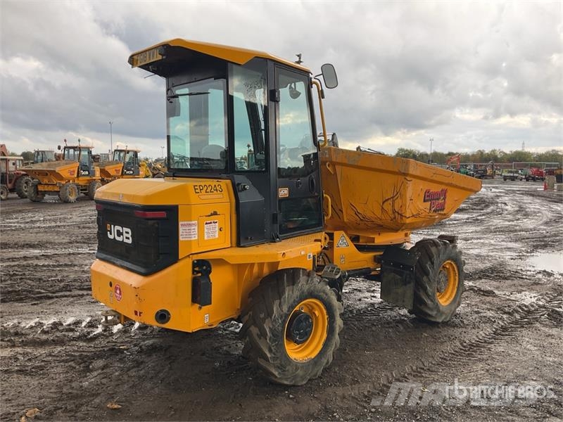 JCB 6ST 6 ton 4x4 Swivel Cab Dumper Dumpere