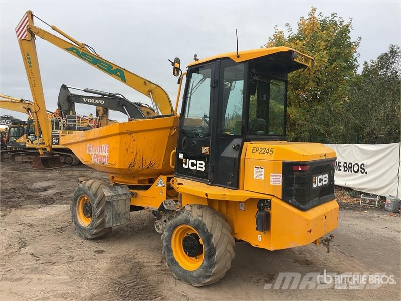 JCB 6ST 6 ton 4x4 Swivel Dumper Site dumpers