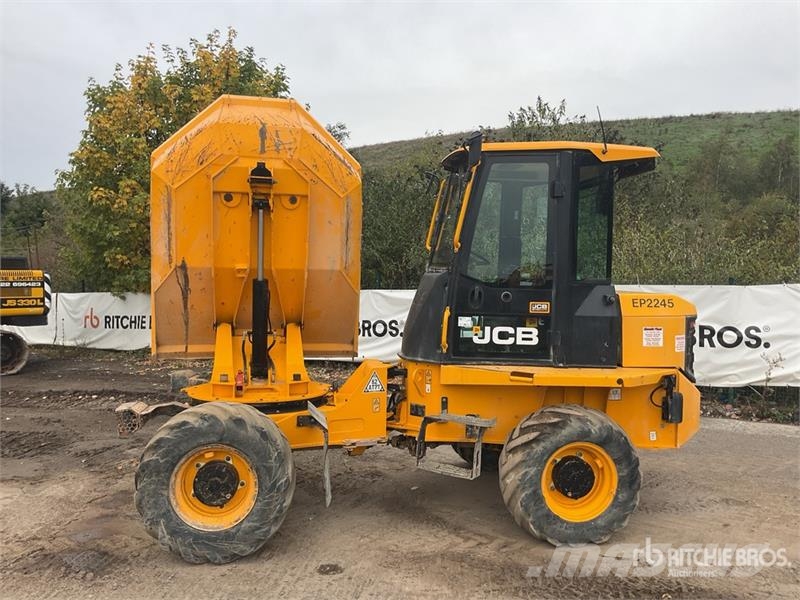 JCB 6ST 6 ton 4x4 Swivel Dumper Site dumpers