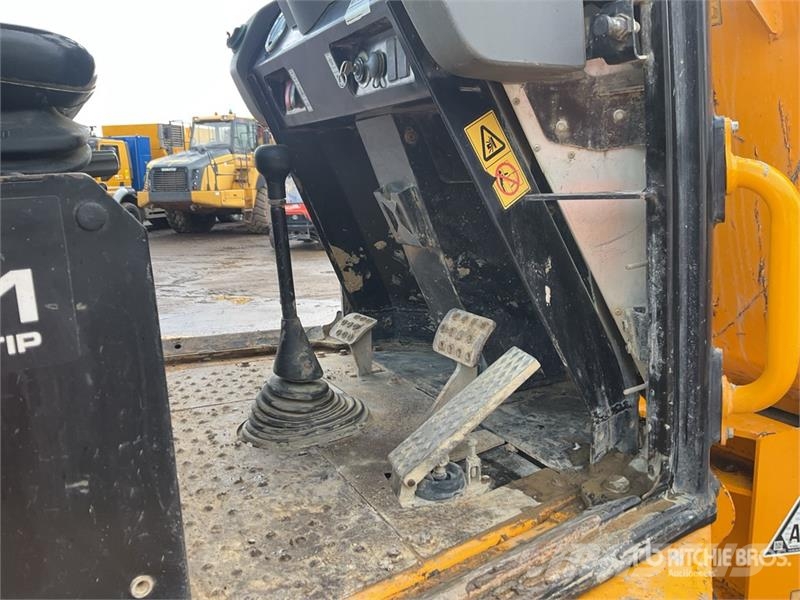 JCB 6ST 6 ton 4x4 Swivel Cab Dumper Mini pašizgāzēji