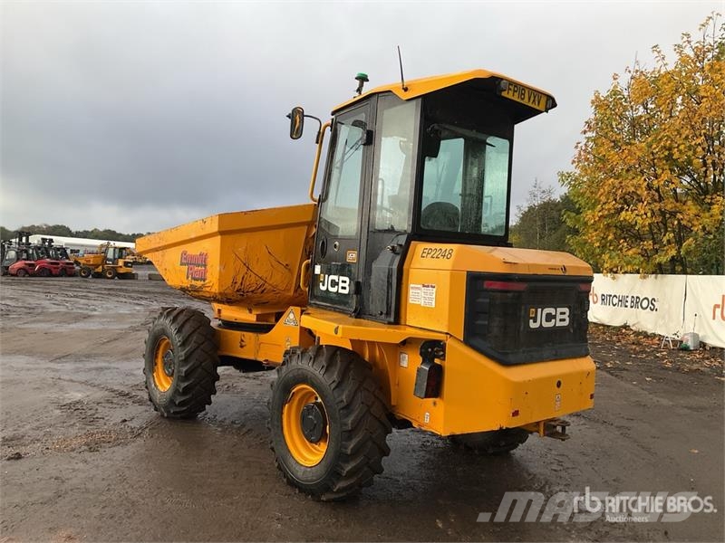 JCB 6ST 6 ton 4x4 Swivel Cab Dumper Väikekallurid
