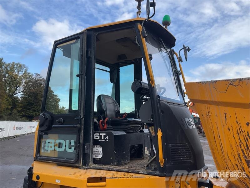 JCB 6ST 6 ton Swivel Cab Dumper عربات نقل قلابة للمواقع