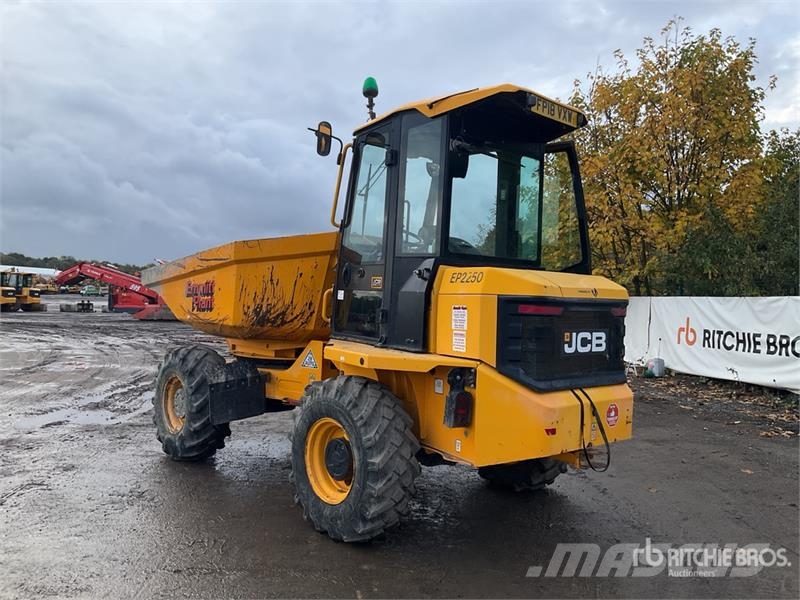 JCB 6ST 6 ton Swivel Cab Dumper عربات نقل قلابة للمواقع