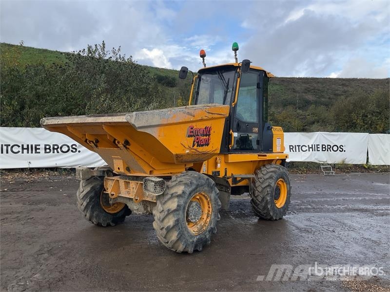 JCB 6ST 6 ton Swivel Cab Dumper عربات نقل قلابة للمواقع