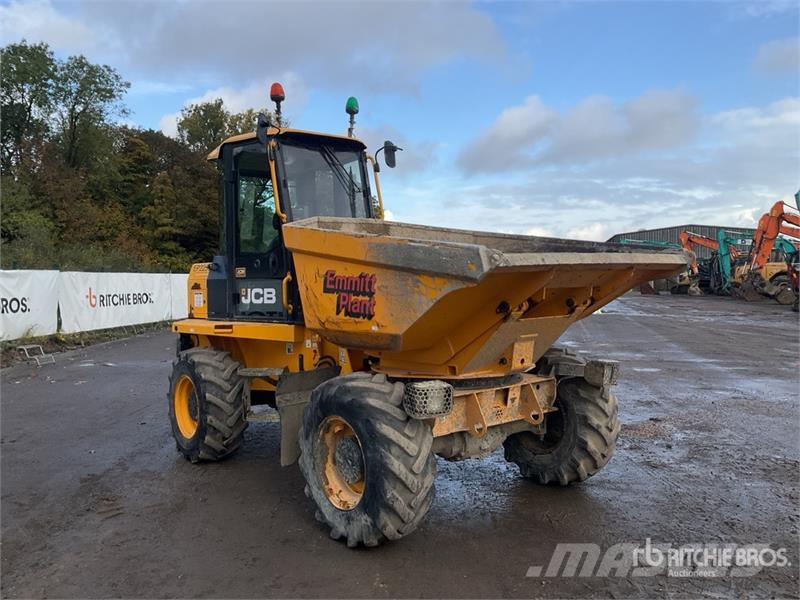 JCB 6ST 6 ton Swivel Cab Dumper عربات نقل قلابة للمواقع