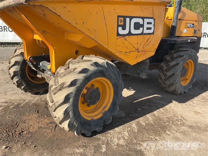 JCB 6TFT 6 ton 4x4 Dumper Site dumpers