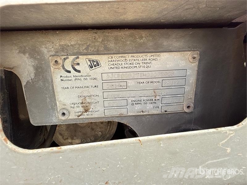 JCB 8025 Minigraafmachines < 7t