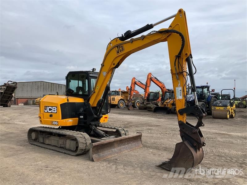 JCB 86C Tracked Excavator Gravemaskiner på larvebånd