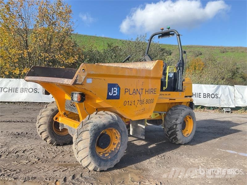 JCB 9FT 9 ton 4x4 Dumper (Inoperable) عربات نقل قلابة للمواقع