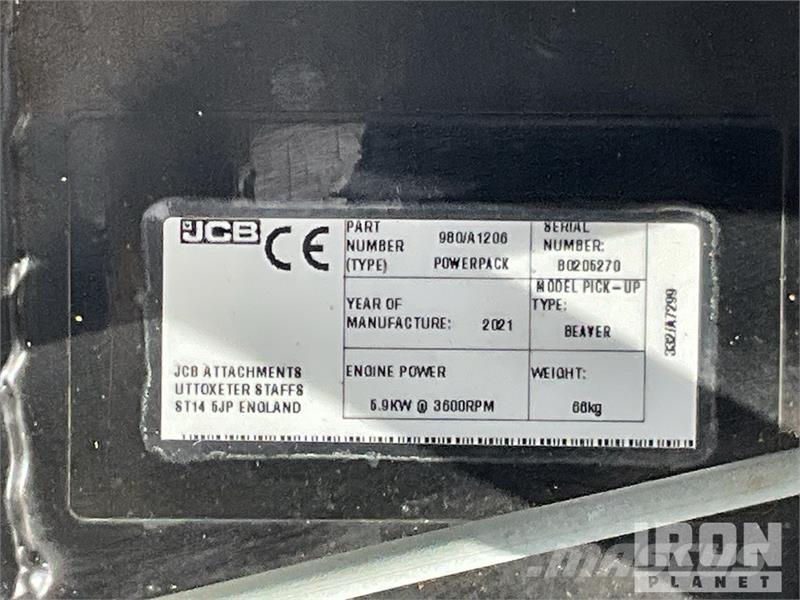 JCB Beaver Hydraulic Power Pack Hidraulikus cölöpverők
