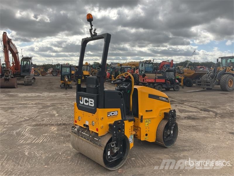 JCB CT260-120 Double Drum Roller Rulli a doppio tamburo