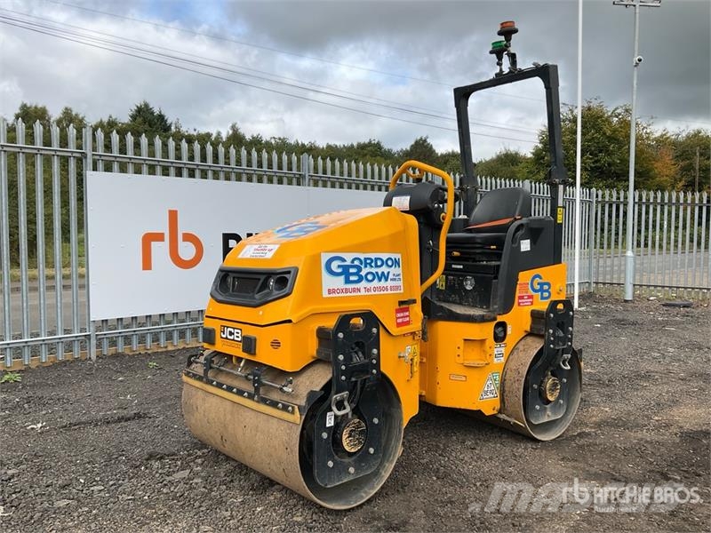 JCB CT260-120 Double Drum Roller Ikerdobos hengerek