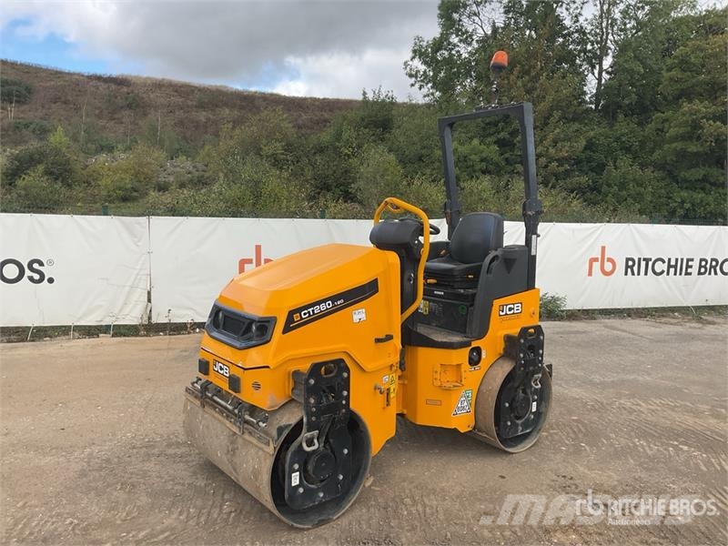JCB CT260-120 Double Drum Roller Rulli a doppio tamburo