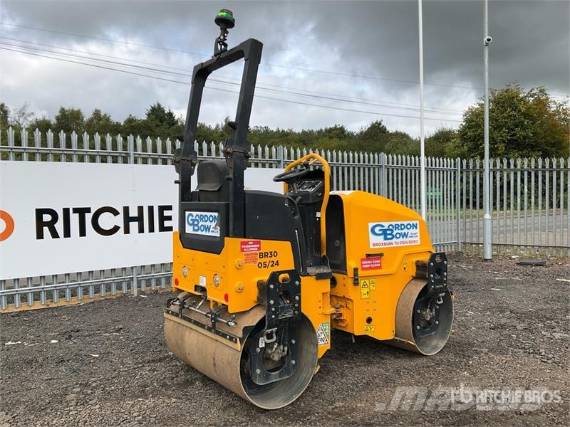 JCB CT260-120 Double Drum Roller Ikerdobos hengerek