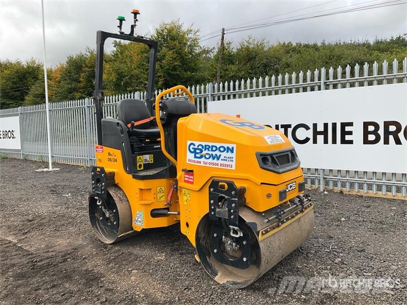 JCB CT260-120 Double Drum Roller Tvilling tromle