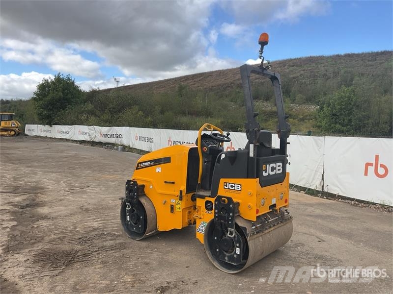 JCB CT260-120 Double Drum Roller Rulli a doppio tamburo