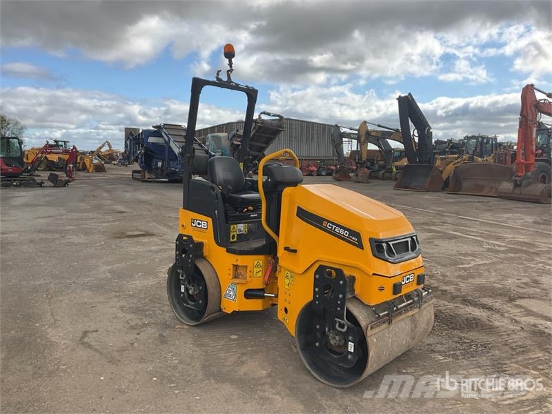 JCB CT260-120 Double Drum Roller Rulli a doppio tamburo