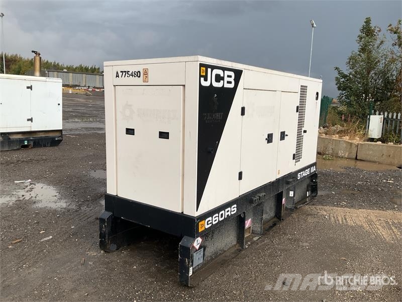 JCB G60RS 60 kVA Skid-Mounted Generator Set Дизелови генератори