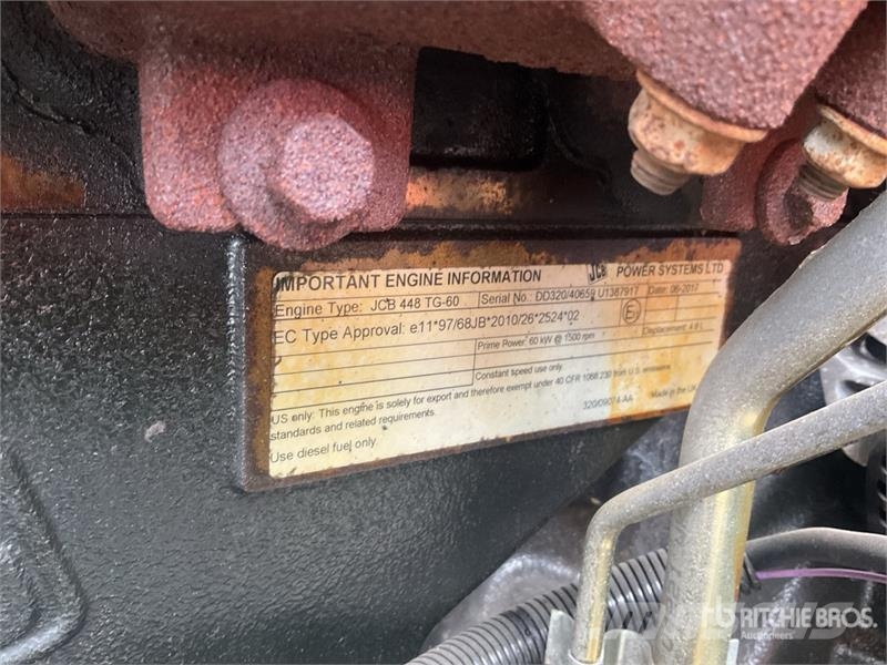 JCB G60RS 60 kVA Skid-Mounted Generator Set Дизелови генератори